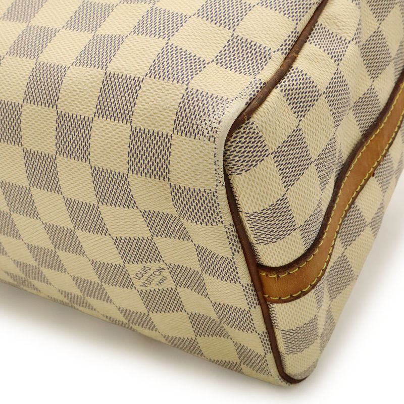 Louis Vuitton Damier Azure Speedy Bandoliere 25 Handbag Boston Bag 2WAY