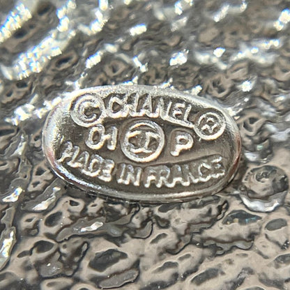 Chanel Brooch 01p Coco Mark Brooch Silver Unisex Instone