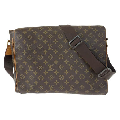 Louis Vuitton Monogram Abbess Brown PVC M45257 Shoulder Bag Crossbody Messenger