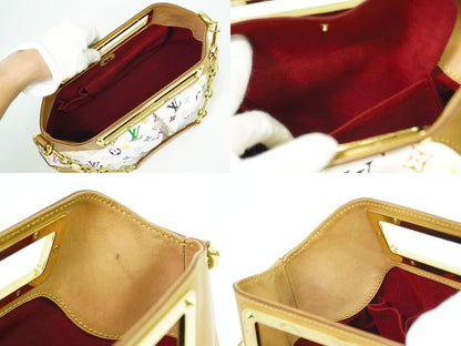 Authentic Louis Vuitton LV Judy GM Monogram Multicolor 2WAY Shoulder Bag