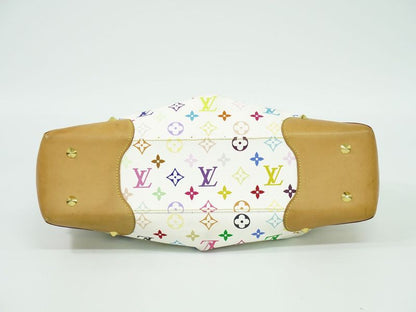Authentic Louis Vuitton LV Judy GM Monogram Multicolor 2WAY Shoulder Bag