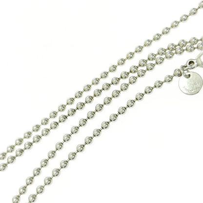 Tiffany & Co Silver Gold Heart Arrow Necklace 24.4g 925 750 Engraved 459186