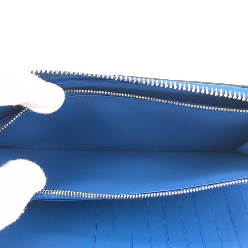 Louis Vuitton Taurillon Leather Zippy Wallet Vertical M58411 Long Wallet Round