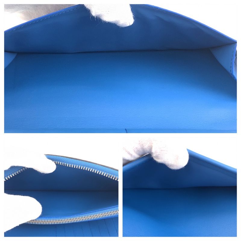 Louis Vuitton Taurillon Leather Zippy Wallet Vertical M58411 Long Wallet Round