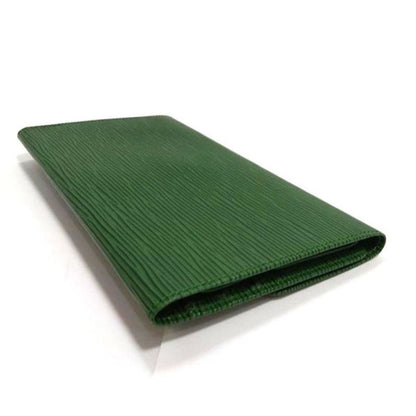 Louis Vuitton Porte Trésor International Long Wallet Epi M63384 Borneo Green