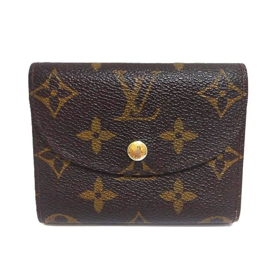 Louis Vuitton Portefeuille Hélène Trifold Wallet Monogram Canvas M60253 Brown