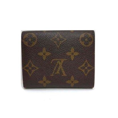 Louis Vuitton Portefeuille Hélène Trifold Wallet Monogram Canvas M60253 Brown
