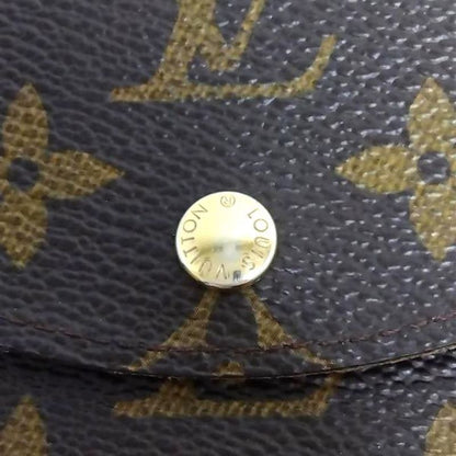 Louis Vuitton Portefeuille Hélène Trifold Wallet Monogram Canvas M60253 Brown