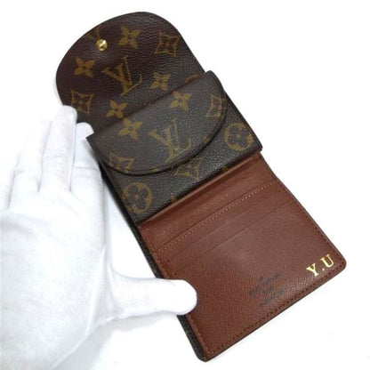 Louis Vuitton Portefeuille Hélène Trifold Wallet Monogram Canvas M60253 Brown