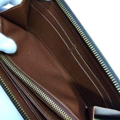 Louis Vuitton Zippy Wallet Round Zipper Monogram Canvas M60017 Brown Ca5009