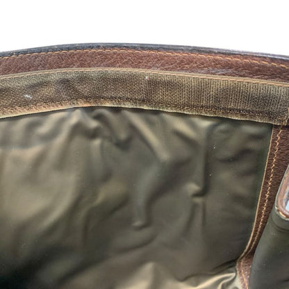 114 Gucci Parfums Gucci Parfums Second Bag Sherry Line PVC Leather Used Clutch