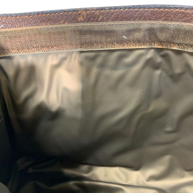 114 Gucci Parfums Gucci Parfums Second Bag Sherry Line PVC Leather Used Clutch