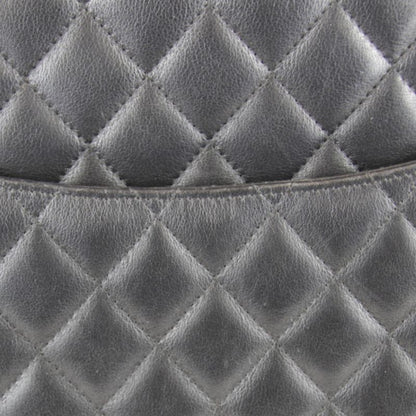 USED Chanel Cambon Line Large Tote A25169 Tote Bag Lambskin Black