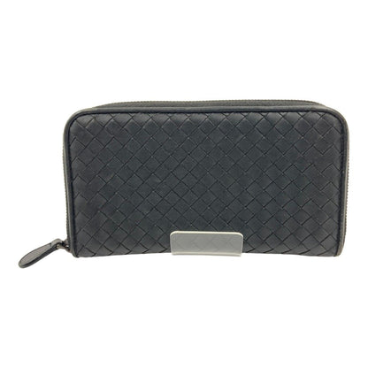 Bottega Veneta Intrecciato Round Zipper Long Wallet