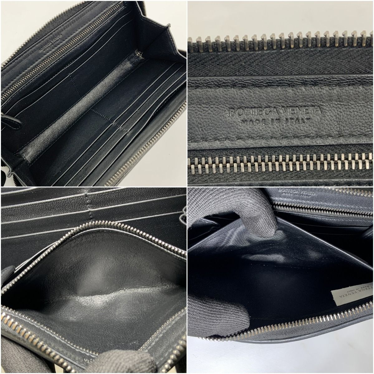 Bottega Veneta Intrecciato Round Zipper Long Wallet