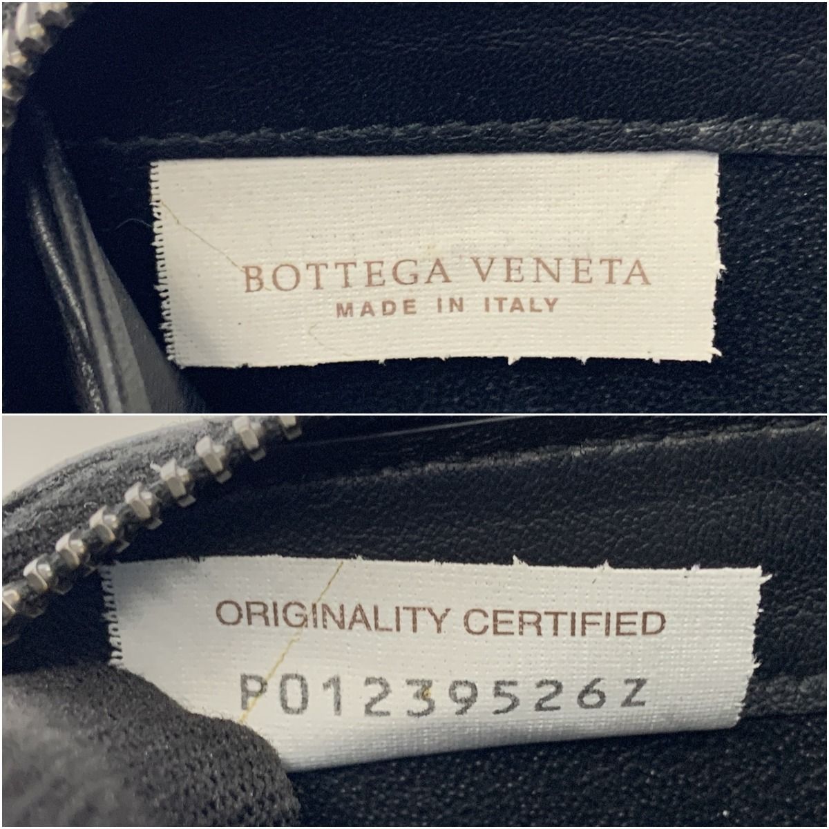 Bottega Veneta Intrecciato Round Zipper Long Wallet