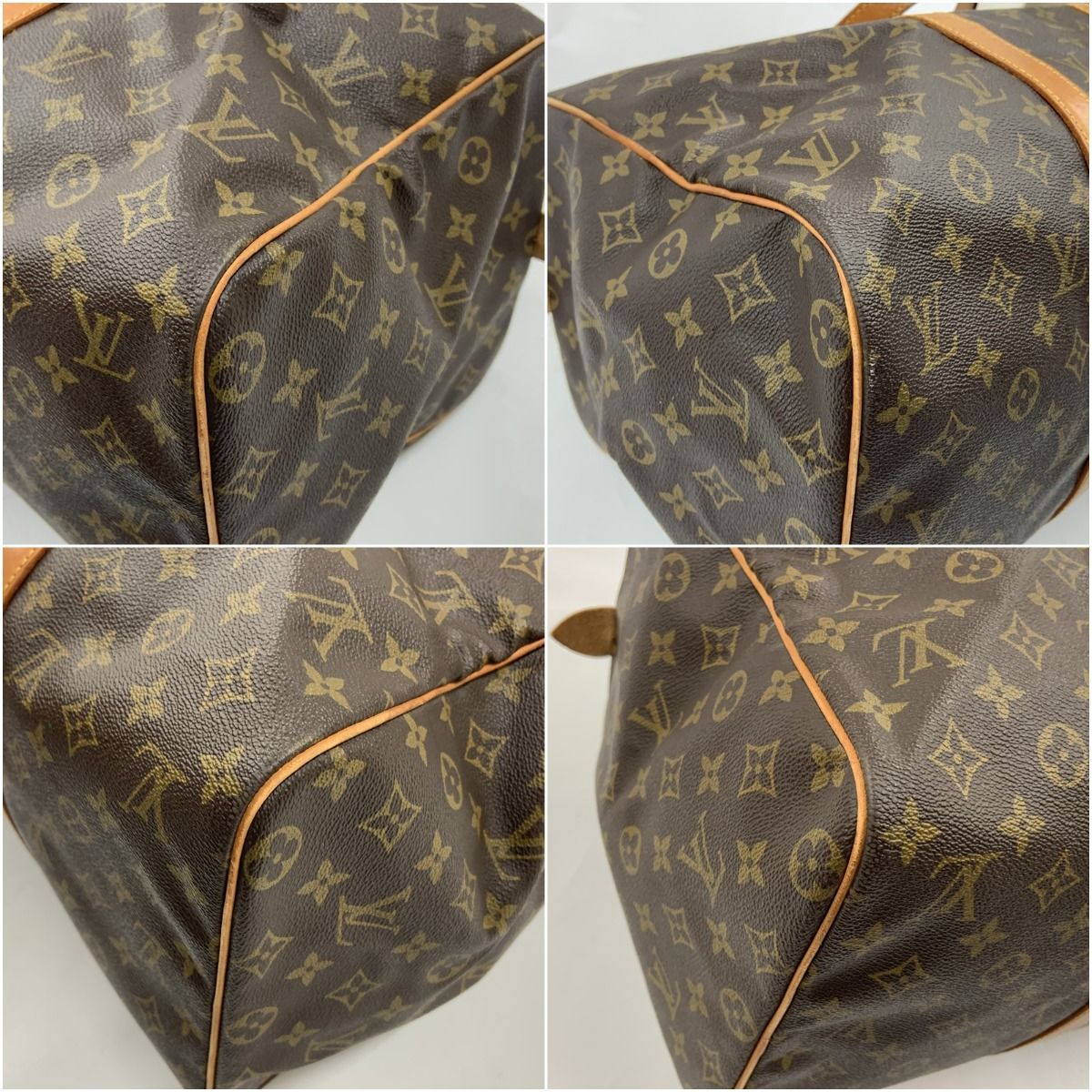 Louis Vuitton Monogram Saxophone Pool 45 Boston Bag M41624 Brown