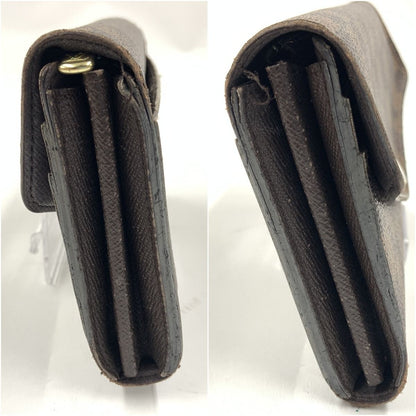 Louis Vuitton Damier Portefeuille Sarah Bifold Wallet N63209 with Initials