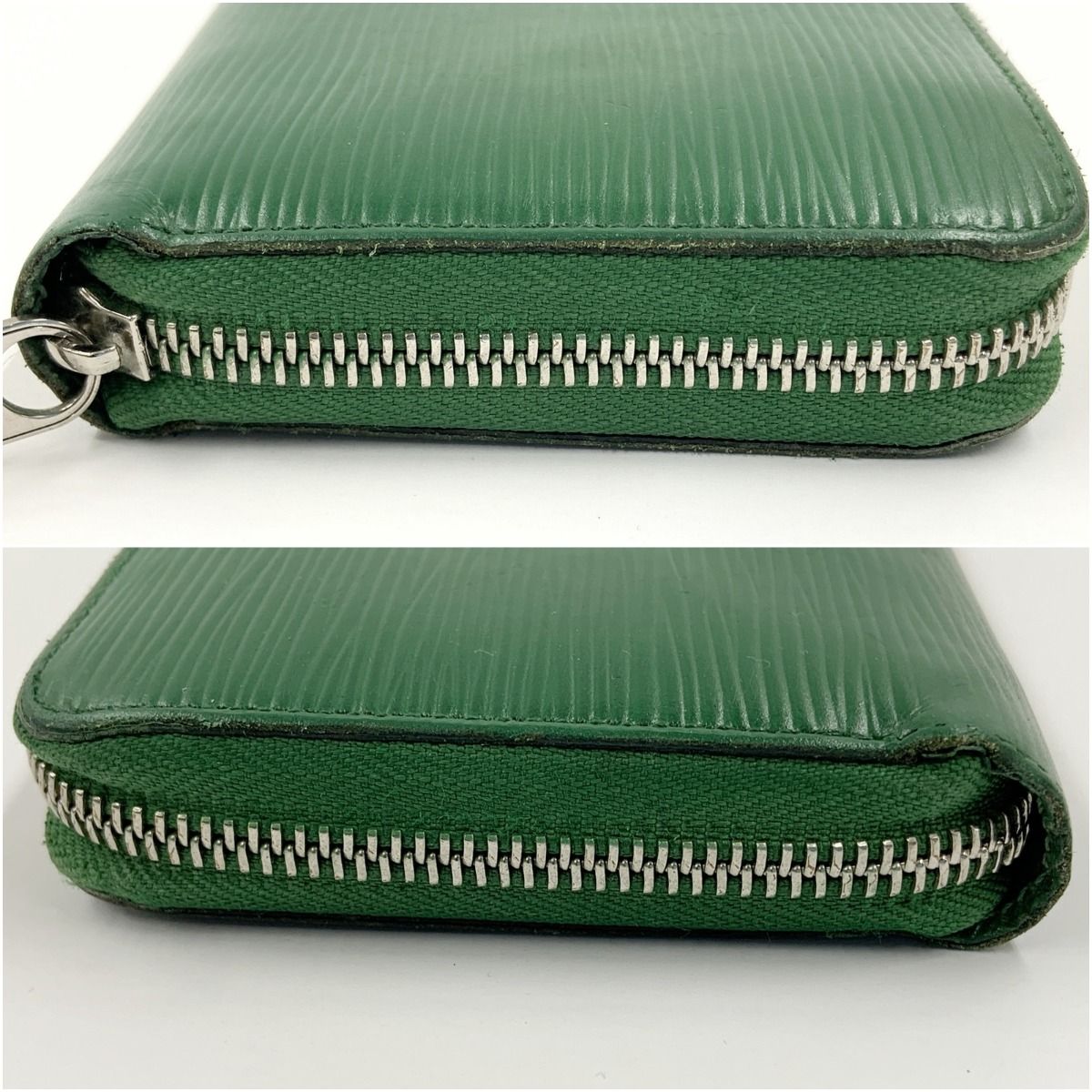 Louis Vuitton Epi Zippy Wallet Long Wallet M60303 Green