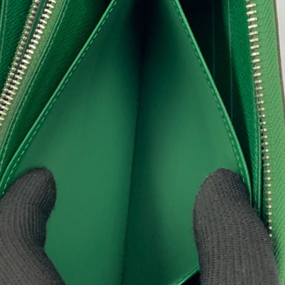 Louis Vuitton Epi Zippy Wallet Long Wallet M60303 Green