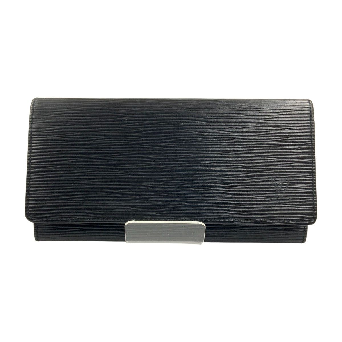 Louis Vuitton Epi Bifold Wallet Black Delivery As Is Junk Item