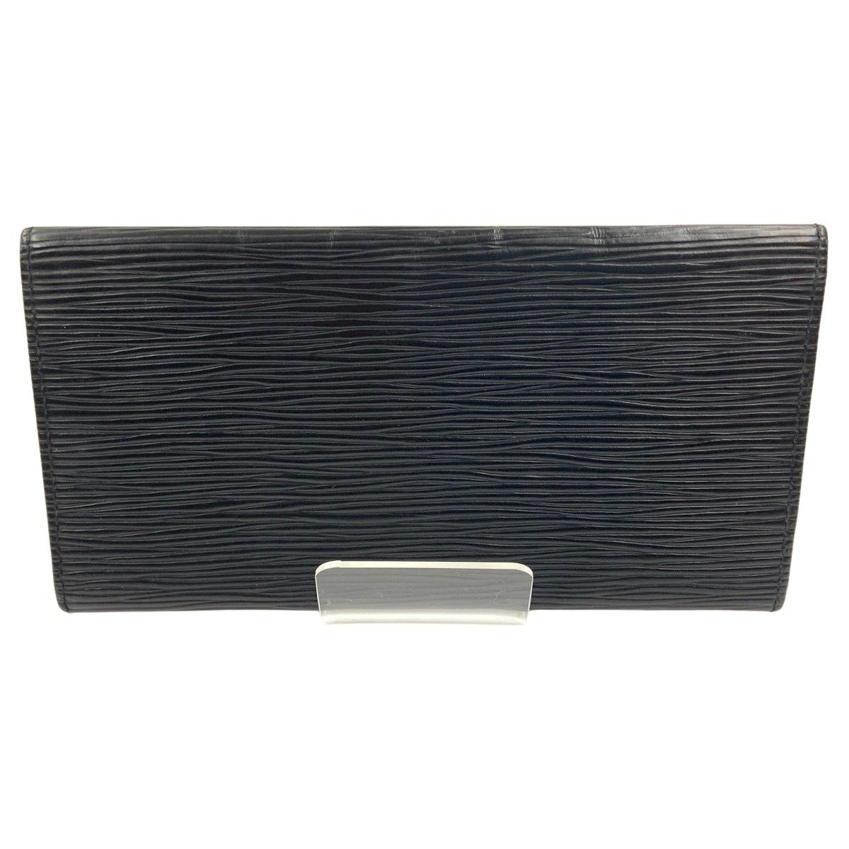 Louis Vuitton Epi Bifold Wallet Black Delivery As Is Junk Item