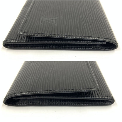 Louis Vuitton Epi Bifold Wallet Black Delivery As Is Junk Item