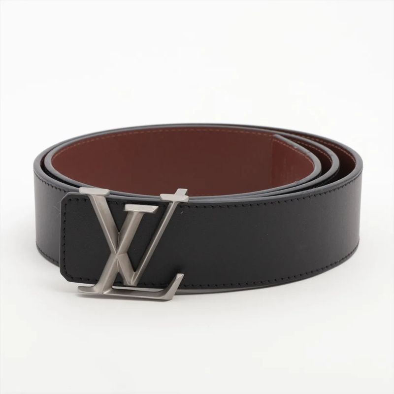 Louis Vuitton M9232 Santure LV Initial Leather Belt 95/38 Fashion Genuine
