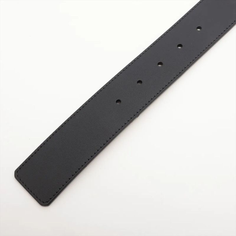 Louis Vuitton M9232 Santure LV Initial Leather Belt 95/38 Fashion Genuine