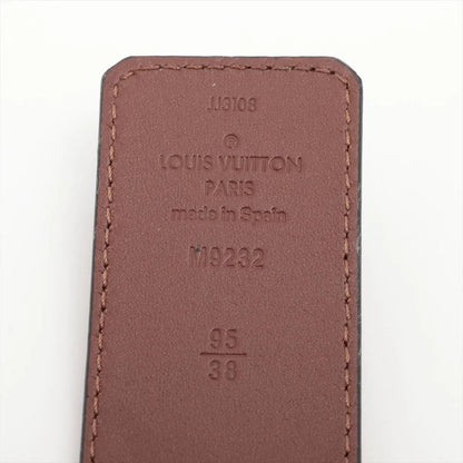 Louis Vuitton M9232 Santure LV Initial Leather Belt 95/38 Fashion Genuine
