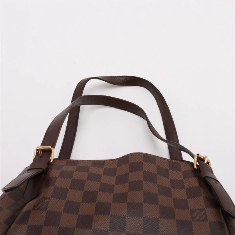 Louis Vuitton Damier Belem PM N51173 Leather Handbag Tote Genuine Leather Women