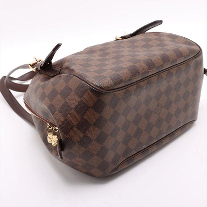 Louis Vuitton Damier Belem PM N51173 Leather Handbag Tote Genuine Leather Women