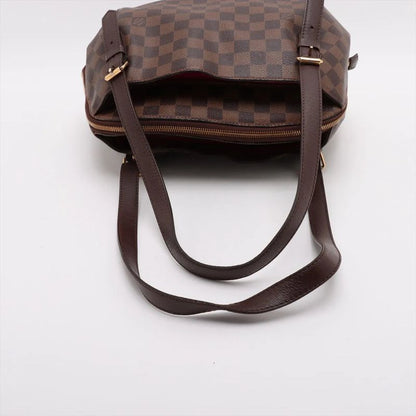 Louis Vuitton Damier Belem PM N51173 Leather Handbag Tote Genuine Leather Women