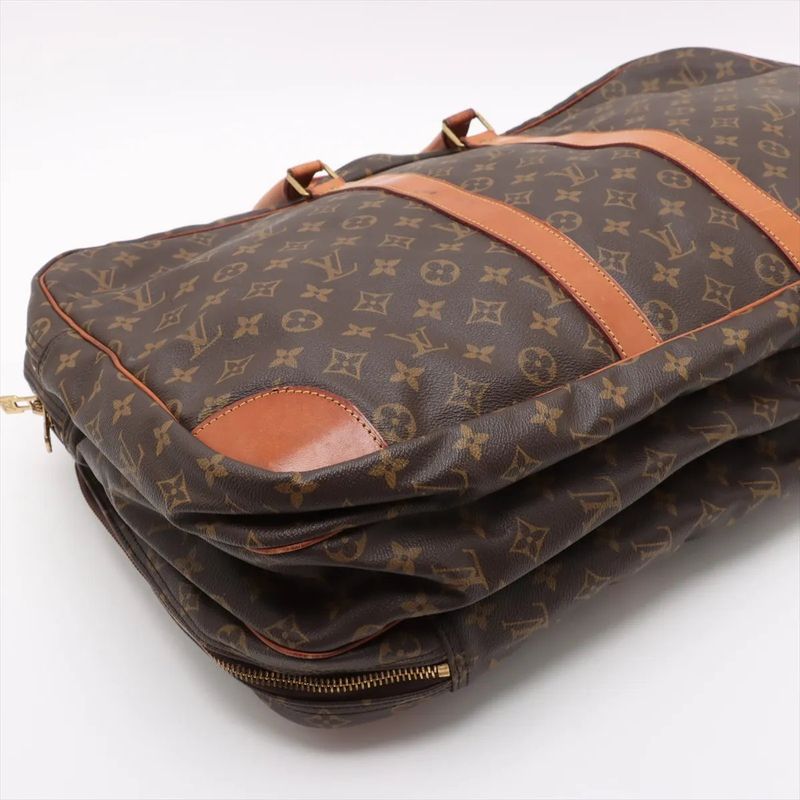 Louis Vuitton Monogram Sirius 55 M41404 Leather Boston Bag Business Travel Tote