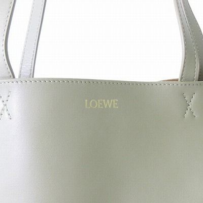Loewe Similar Puzzle Fold Tote Bag Handbag Leather Calfskin Medium Khaki