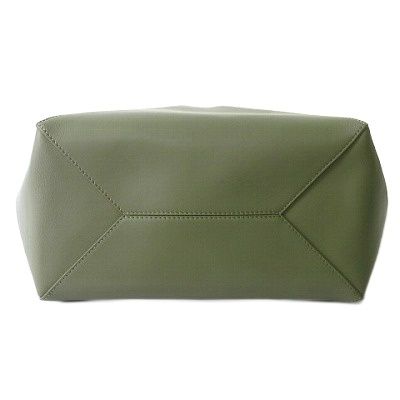 Loewe Similar Puzzle Fold Tote Bag Handbag Leather Calfskin Medium Khaki