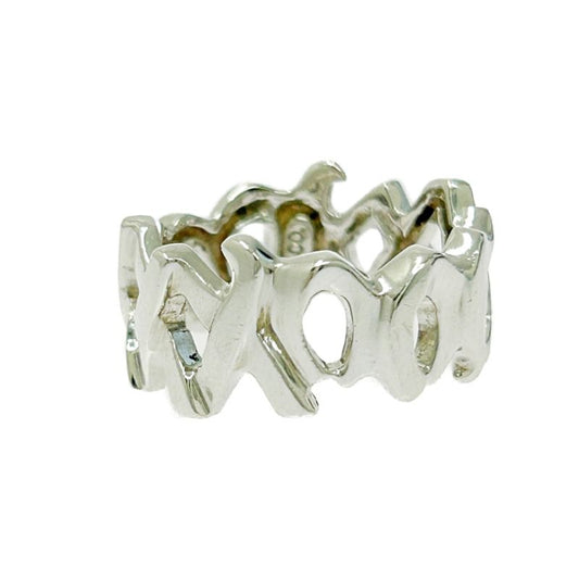 Tiffany & Co Tiffany & Co Silver Paloma Picasso Love & Kiss Ring 4.4g 925