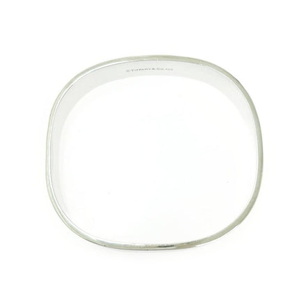 Tiffany & Co Tiffany & Co Silver 1837 Narrow Square Bangle 35.0g 925 Engraved
