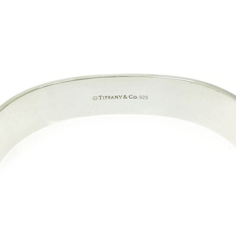 Tiffany & Co Tiffany & Co Silver 1837 Narrow Square Bangle 35.0g 925 Engraved