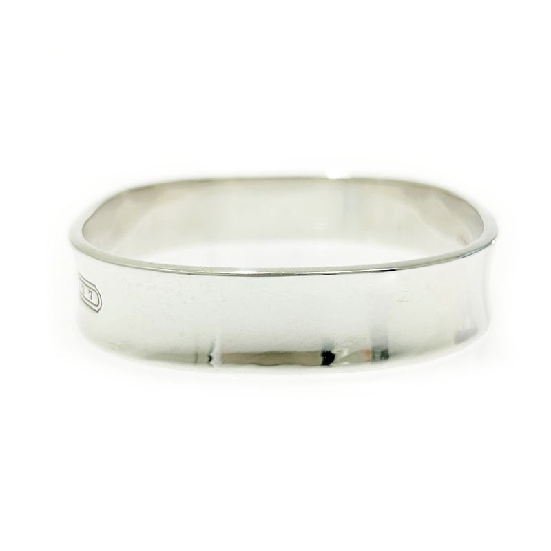 Tiffany & Co Tiffany & Co Silver 1837 Narrow Square Bangle 35.0g 925 Engraved