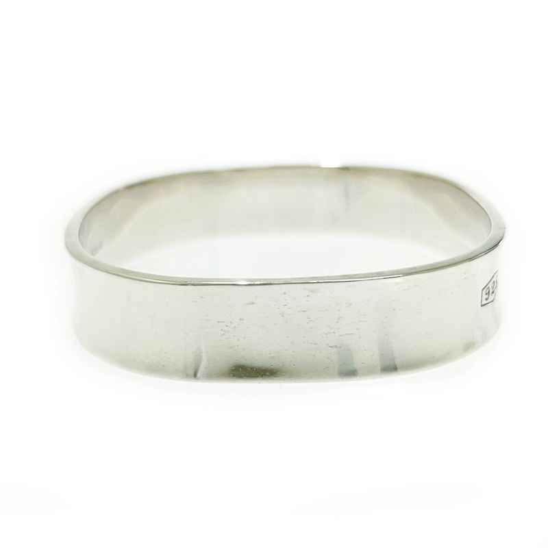 Tiffany & Co Tiffany & Co Silver 1837 Narrow Square Bangle 35.0g 925 Engraved