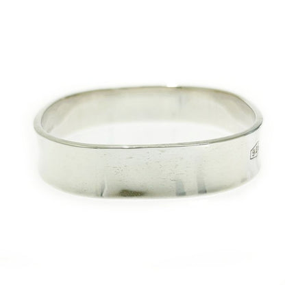 Tiffany & Co Tiffany & Co Silver 1837 Narrow Square Bangle 35.0g 925 Engraved