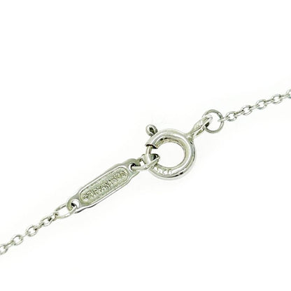 Tiffany & Co Tiffany & Co Silver Return to Mini Double Heart Necklace 2.9g 925