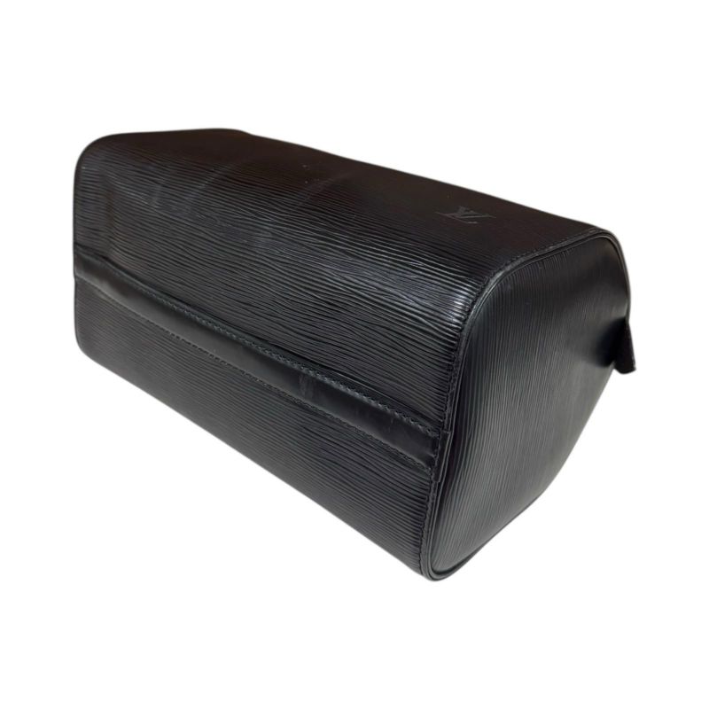 Louis Vuitton Speedy 25 Epi Handbag Epi Leather M43012 Black Women Louis