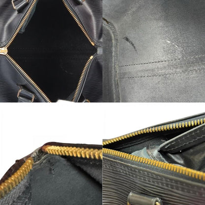 Louis Vuitton Speedy 25 Epi Handbag Epi Leather M43012 Black Women Louis