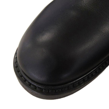 Christian DIOR Empreinte CD Logo Short Boots Logo Hardware Leather Black 37