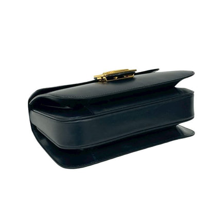 Celine Vintage Circle Logo Carriage Hardware Calf Leather