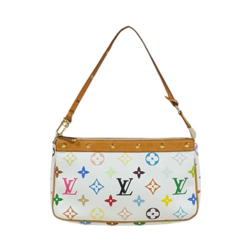 Louis Vuitton Pochette Accessoire Monogram Multicolor Handbag Monogram Multicolo