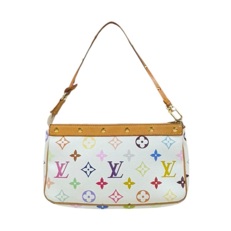 Louis Vuitton Pochette Accessoire Monogram Multicolor Handbag Monogram Multicolo