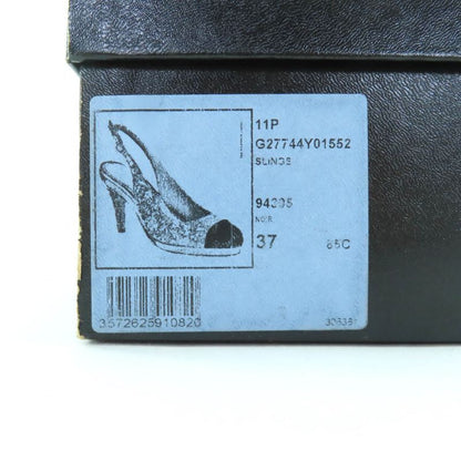 CHANEL G27744 Coco Mark Hardware Attached Patent Leather Use Suring Back